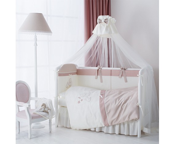 Постелька для новорожденных Перина Kittens (caramel) 4-х предметная