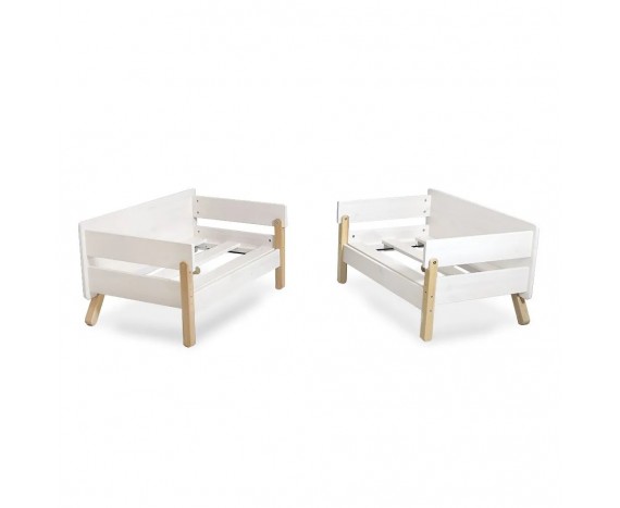 Bambini Стульчики для кормления. Белый. Lazurit Bambini