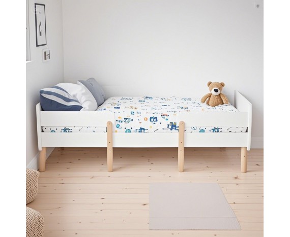 Laz-Bambini. Кроватка подростковая. 160х80 см. Блэк. Трансформер в 2(Два) кресла.