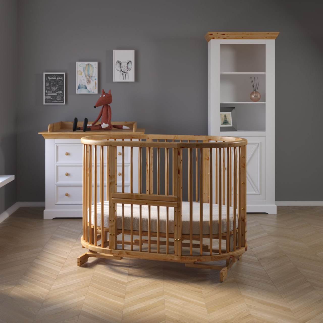 Овальная с Балясинами