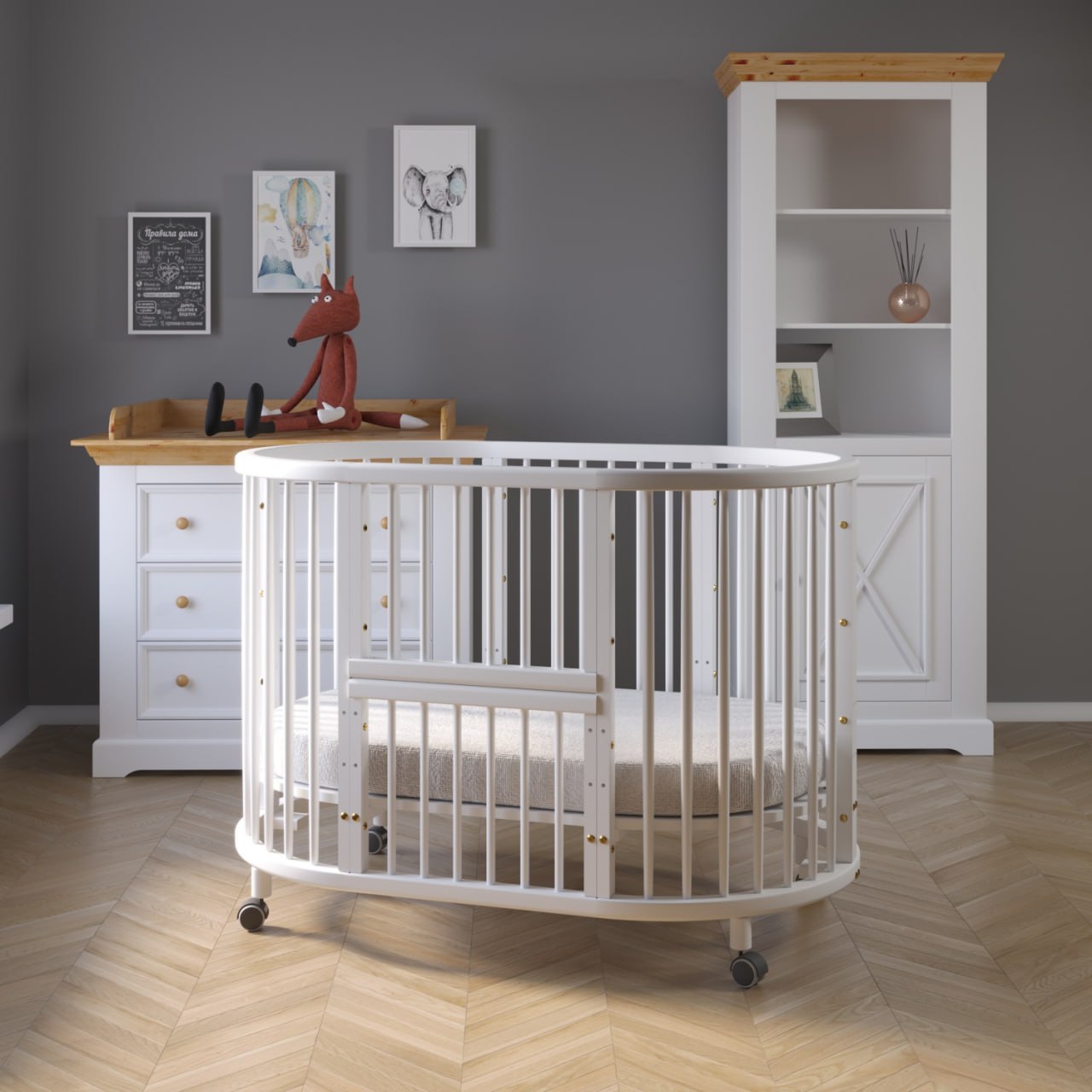 Овальная с Балясинами